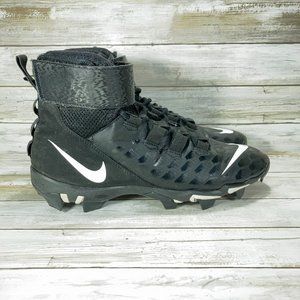 Nike Force Savage 2 Shark Men's Football Cleat Black-White AQ7722-001
